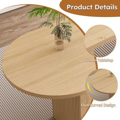 Dining Table With Wood Strip Base