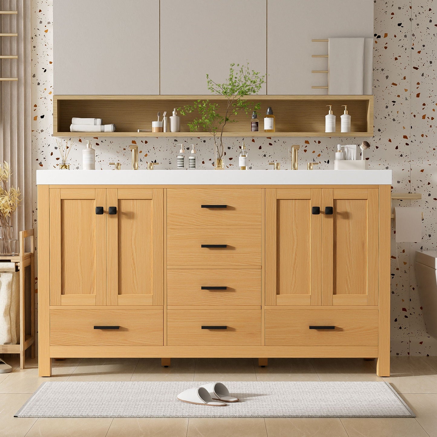 Bathroom Vanity With Double Sink
