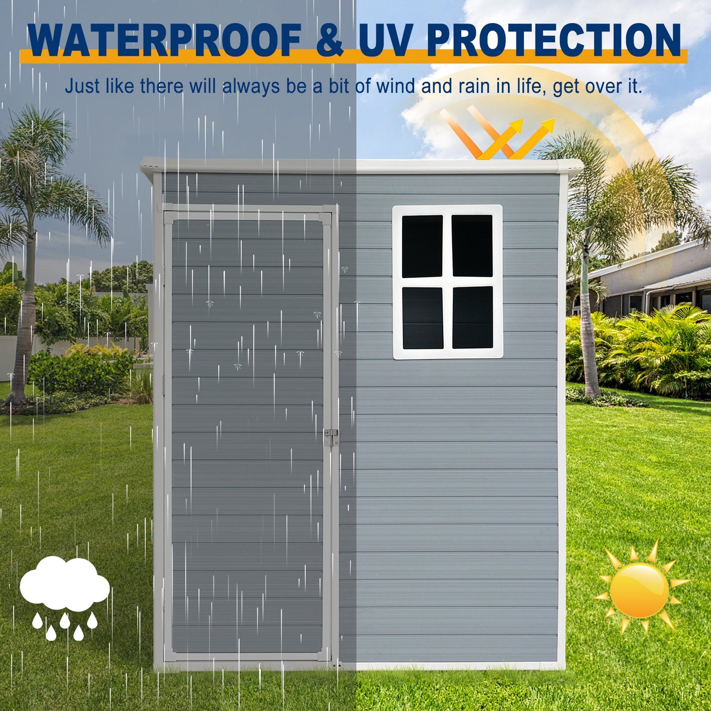 Outdoor Storage Shed Kit
