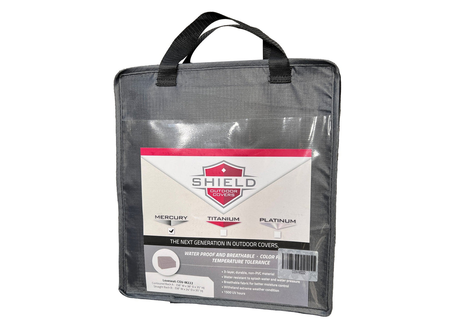 Shield Mercury Cover for 587 Fits Small Oval/RectangleTable & Chairs