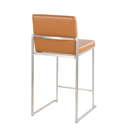 High Back Barstool (Set of 2)
