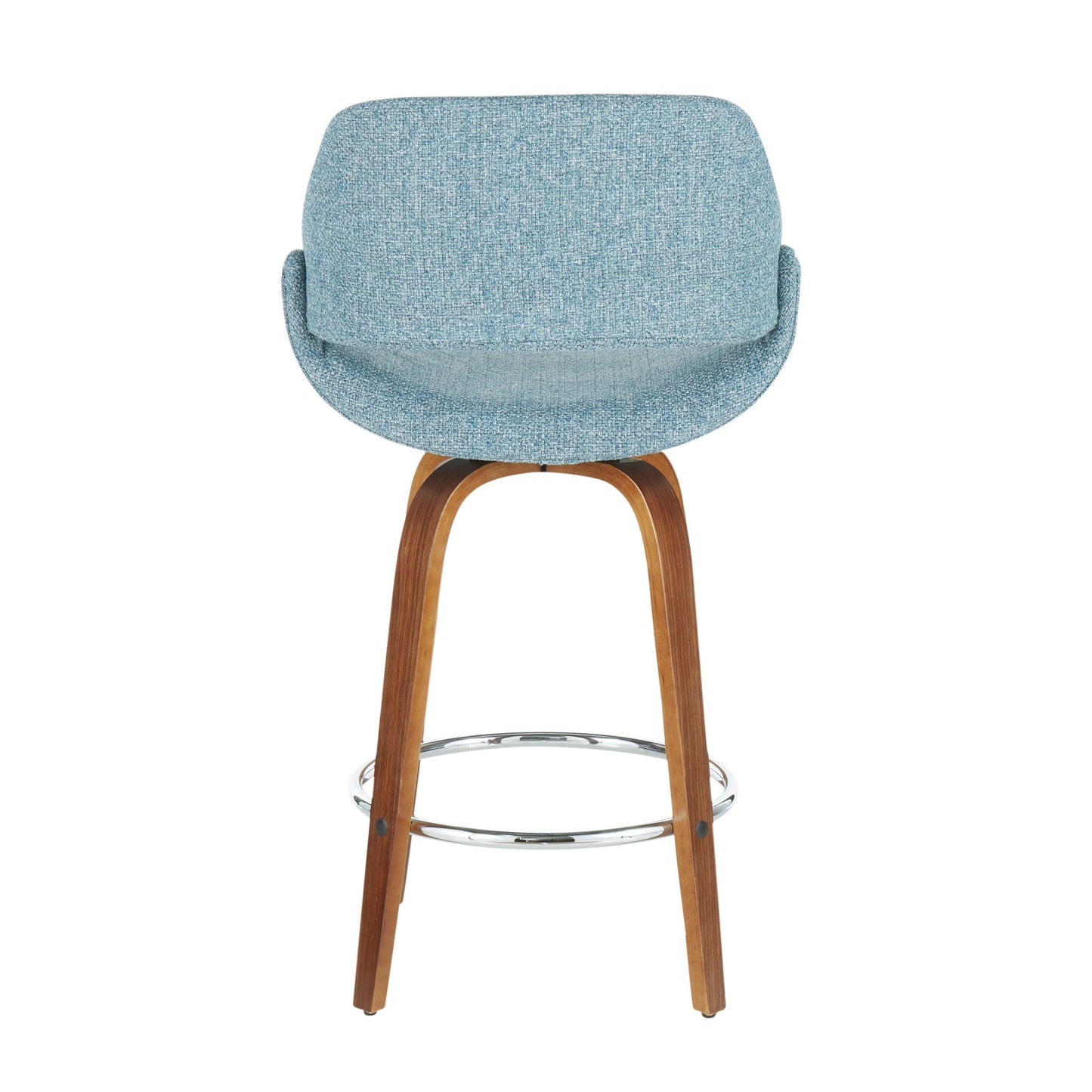 Counter Stool With Round Footrest (Set of 2)