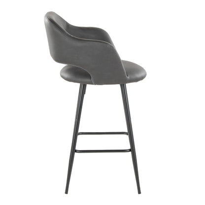 Counter Stool With Square Footrest (Set of 2)