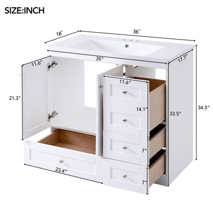 Bathroom Vanity Cabinet & Sink