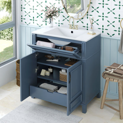 Bathroom Vanity With Sink Storage Cabinet