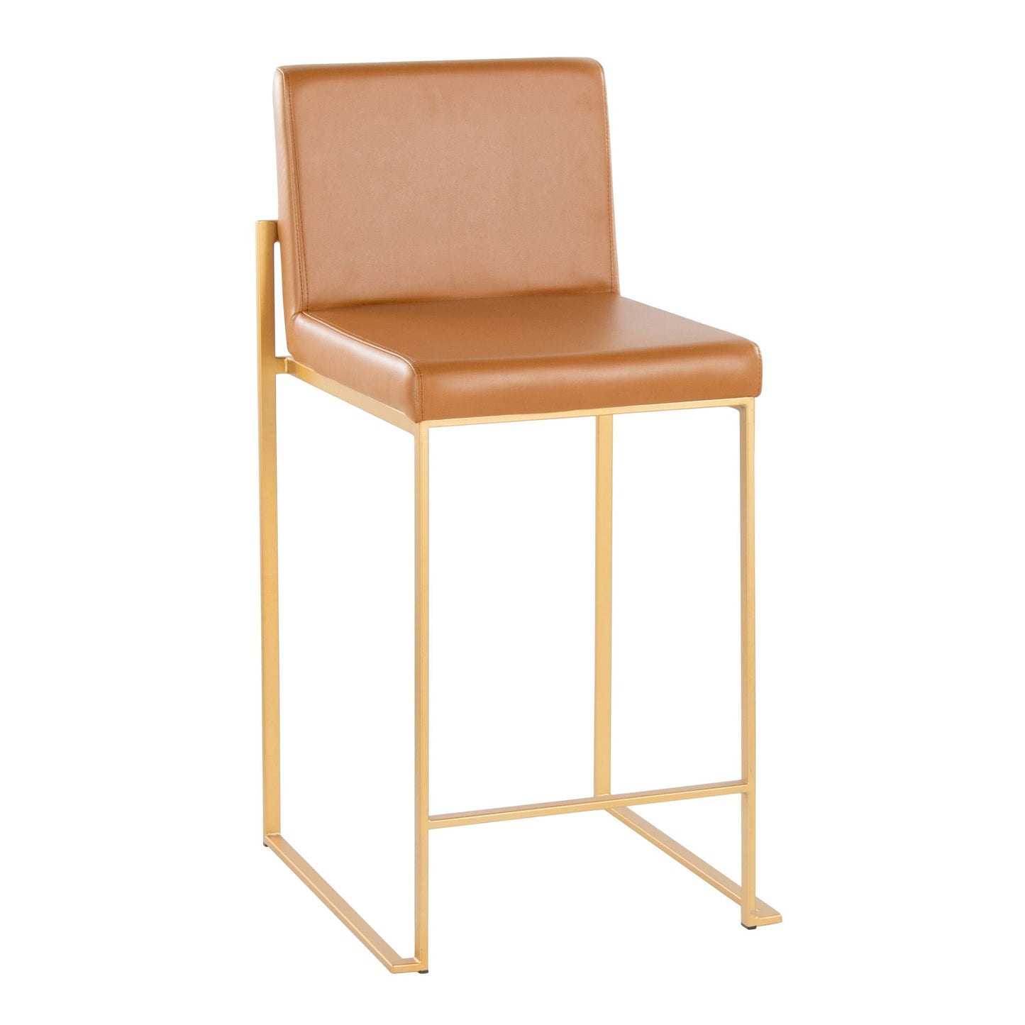 High Back Barstool (Set of 2)