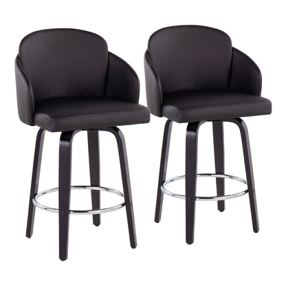 Counter Stool Round Footrest (Set of 2)