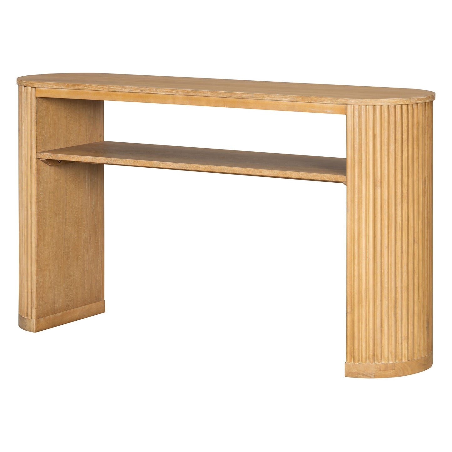 Console Table With Fluted Legs
