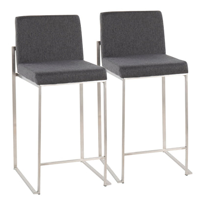 High Back Counter Stool, Functional Design