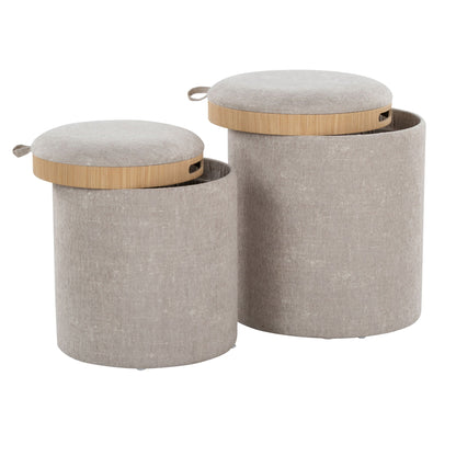 Nesting Ottoman Set