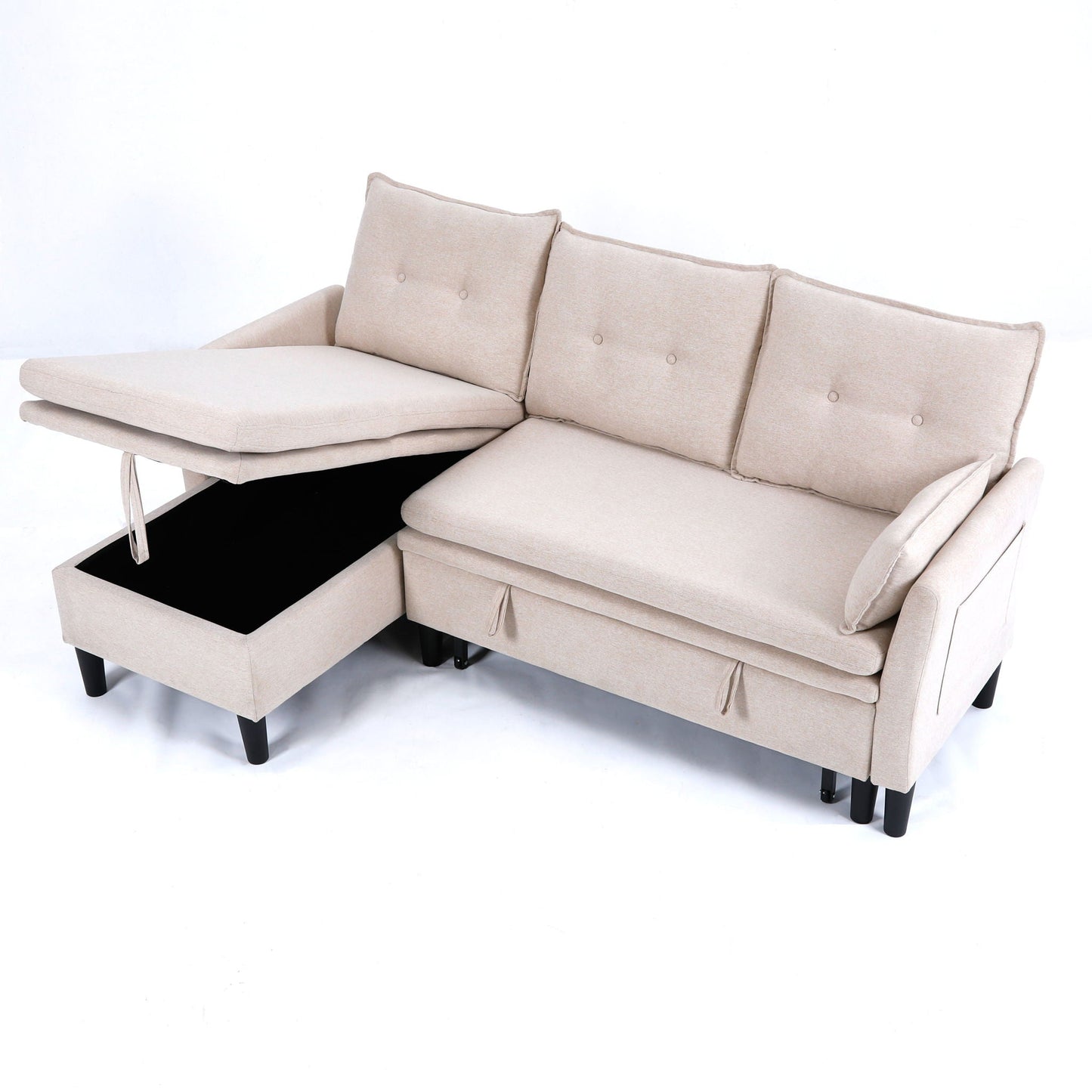 Chaise Sectional Sofa With Storage