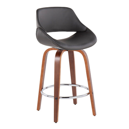 Counter Stool With Round Footrest (Set of 2)