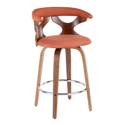 Fixed Height Counter Stool With Swivel (Set of 2)