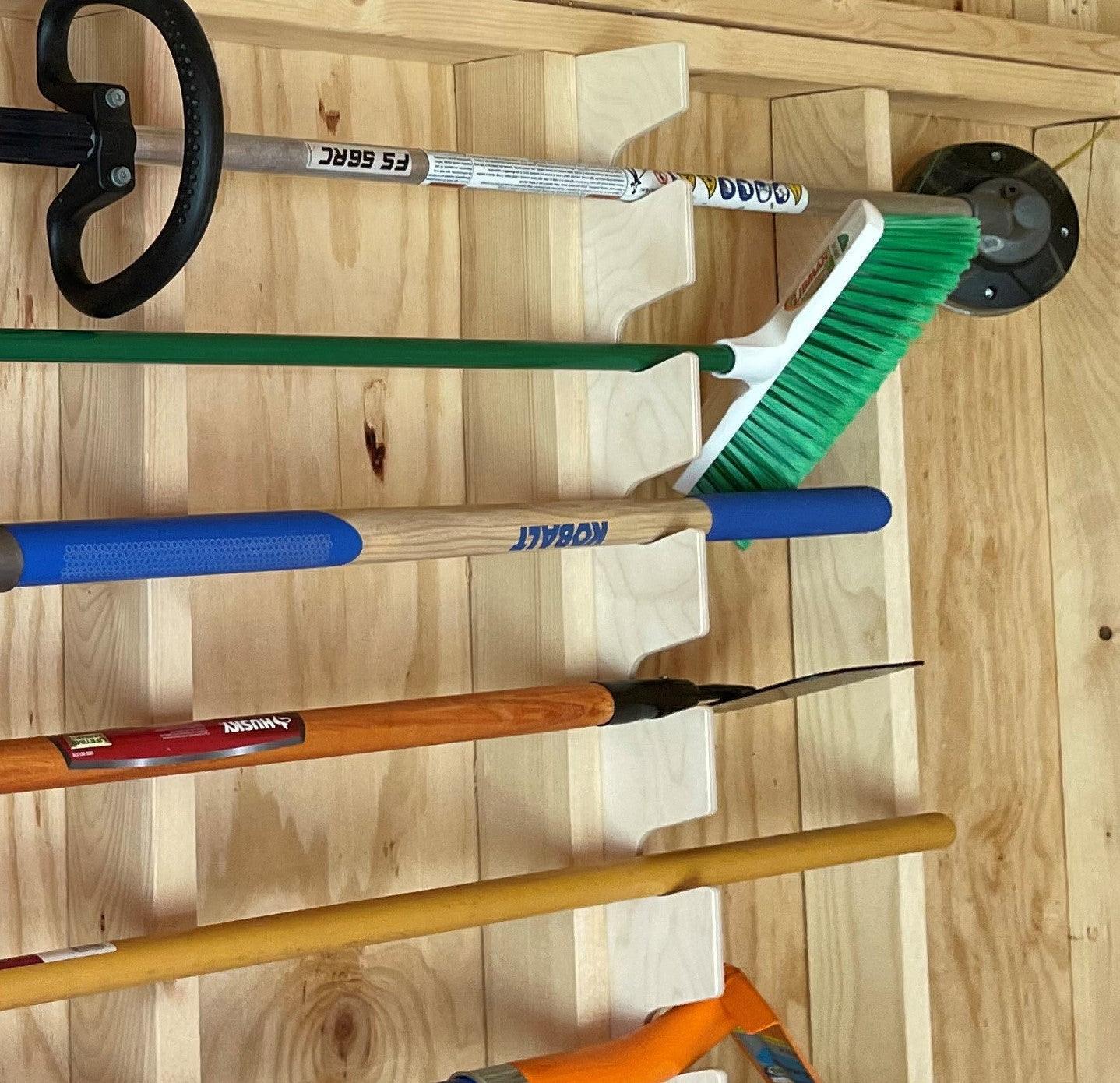 Garden Tool Organizer Rack