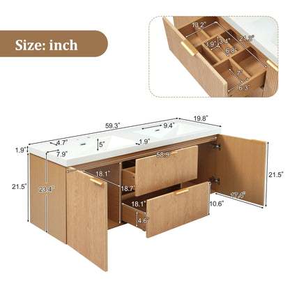 Wall Mounted Bathroom Vanity