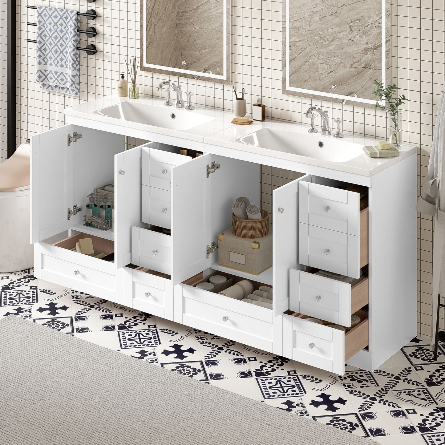 Bathroom Vanity Cabinet & Sink