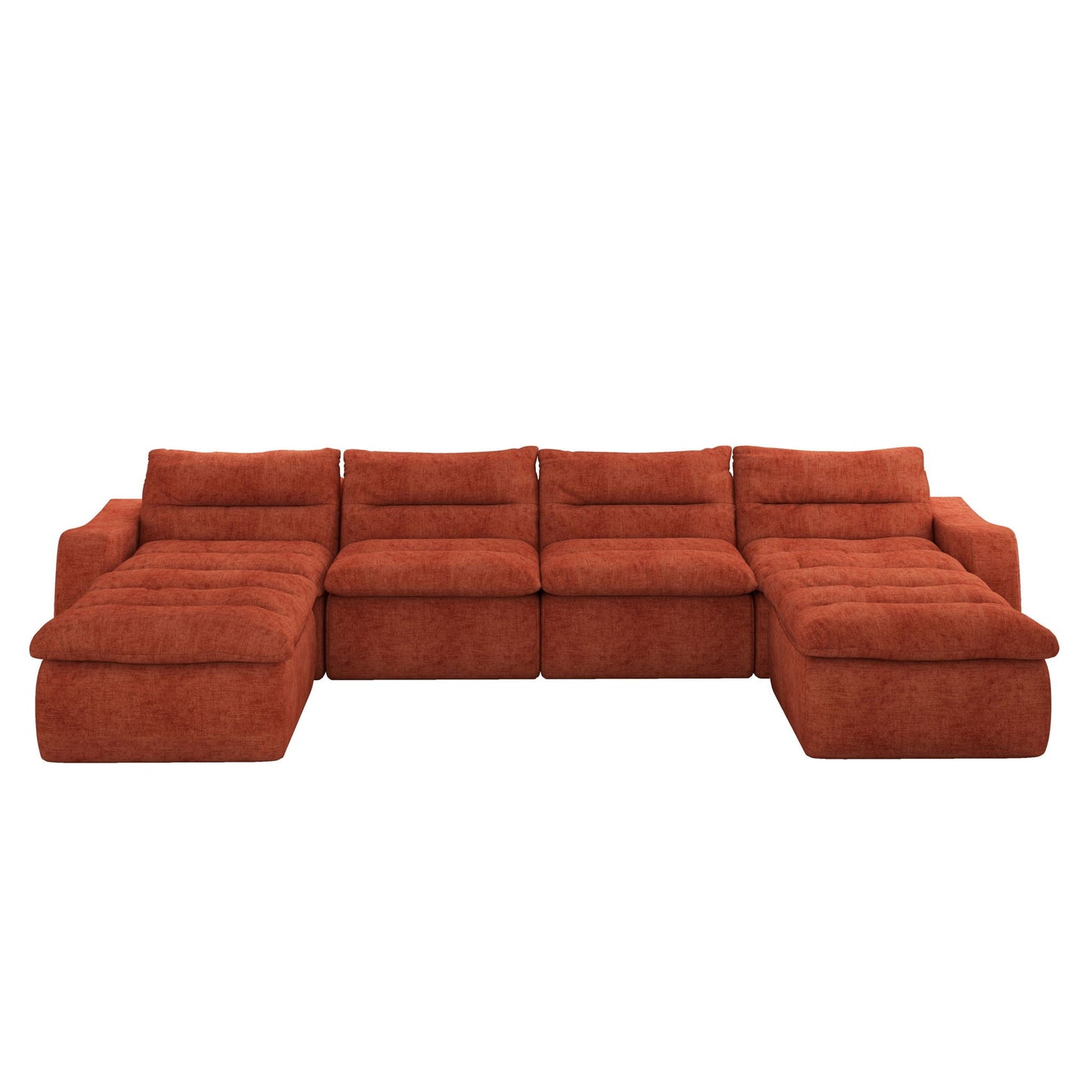 L Shaped Modular Beanbag Sofa