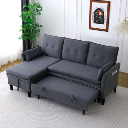 Chaise Sectional Sofa With Storage