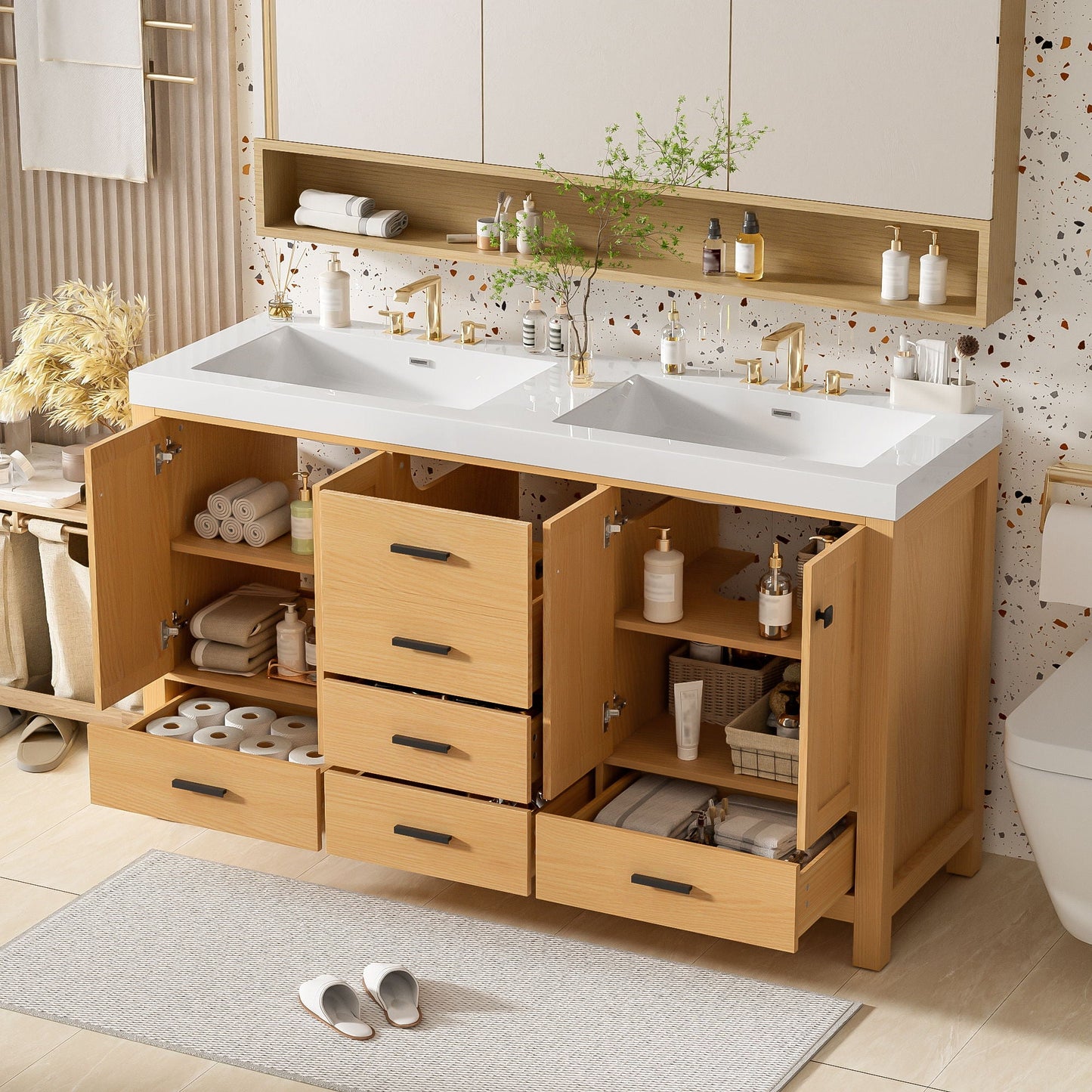 Bathroom Vanity With Double Sink