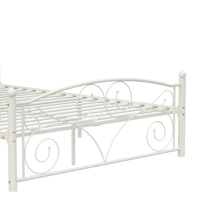 Bed Frame with Headboard and Footboard