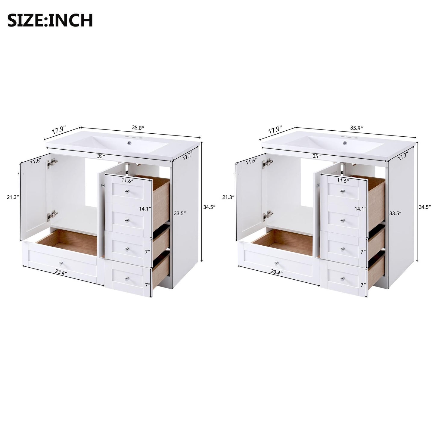 Bathroom Vanity Cabinet & Sink