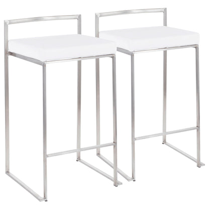 Elegant Stackable Counter Stool Set