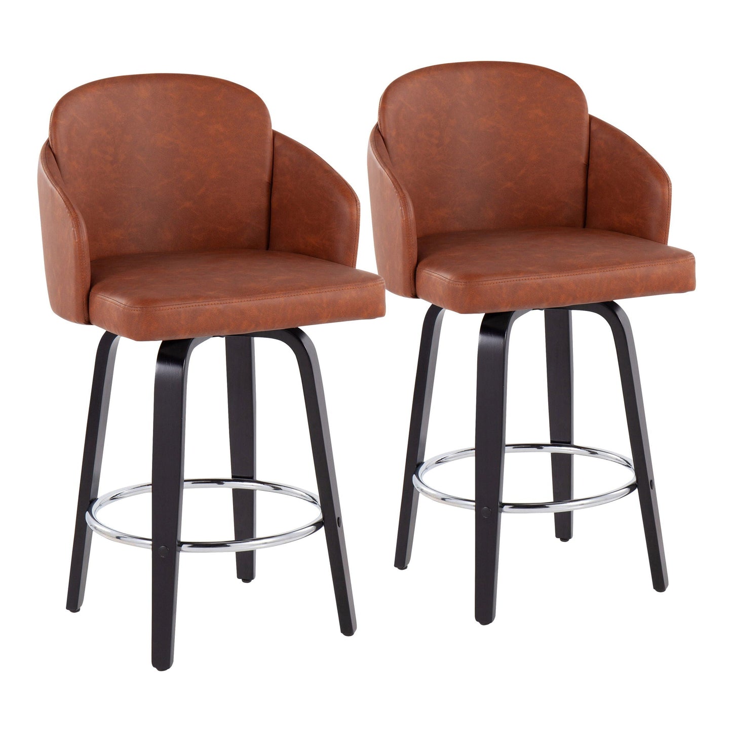 Counter Stool Round Footrest (Set of 2)