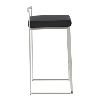 Elegant Stackable Counter Stool Set