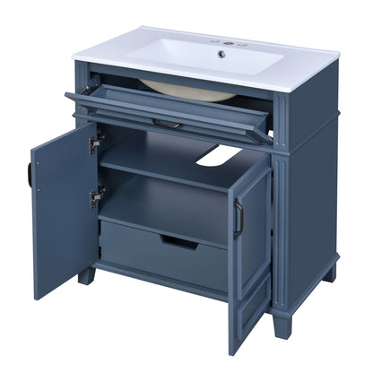 Bathroom Vanity With Sink Storage Cabinet