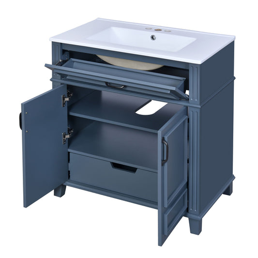 Bathroom Vanity With Sink Storage Cabinet