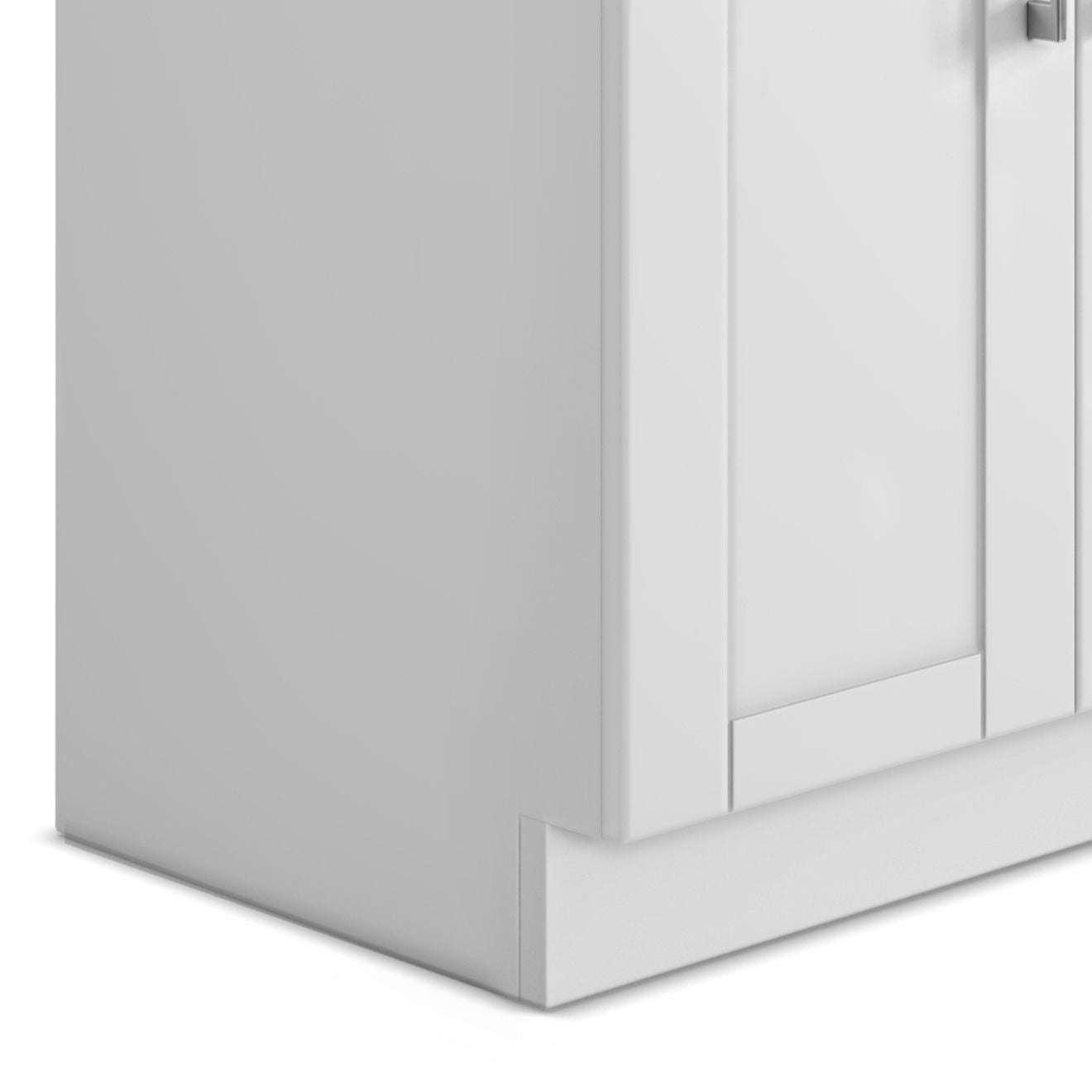 Laundry Cabinet With Faucet And Stainless Steel Sink