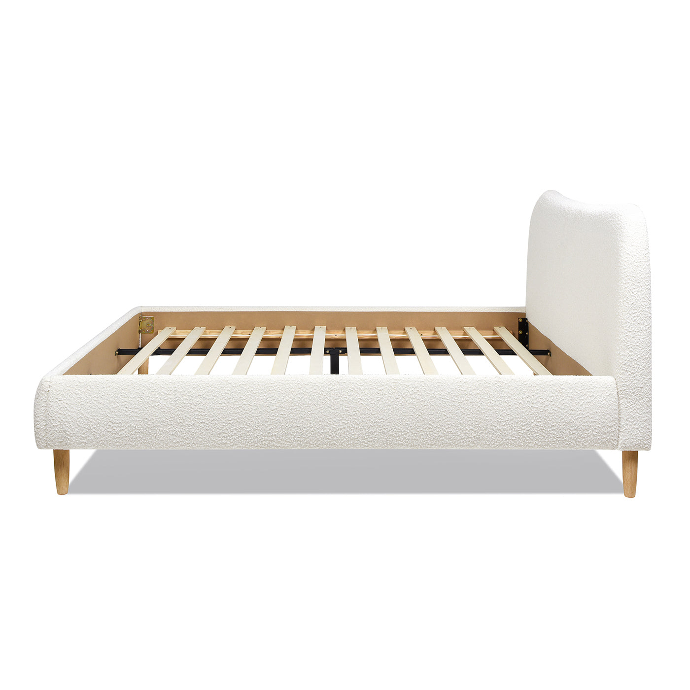 Headboard Upholstered Platform Bed, King