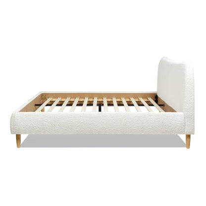 Headboard Upholstered Platform Bed, King