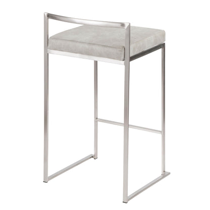 Elegant Stackable Counter Stool Set