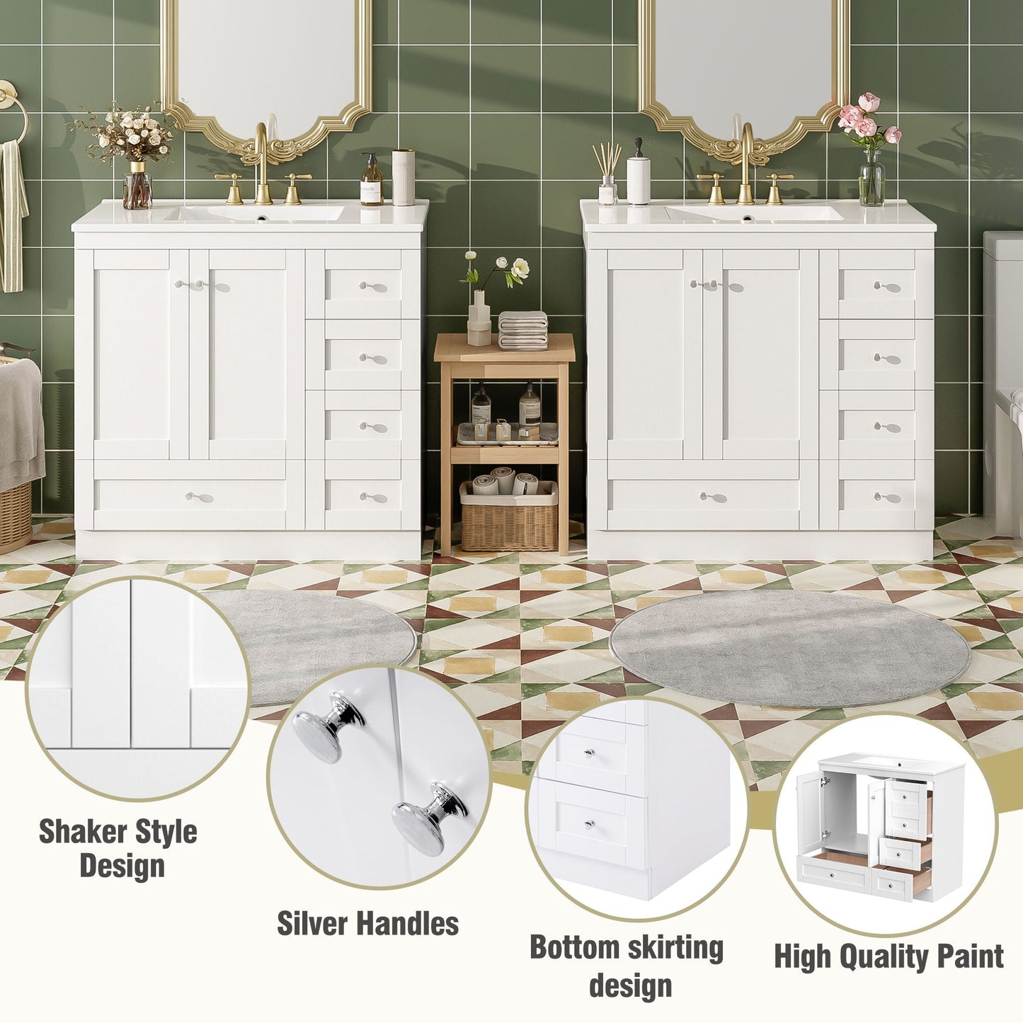 Bathroom Vanity Cabinet & Sink