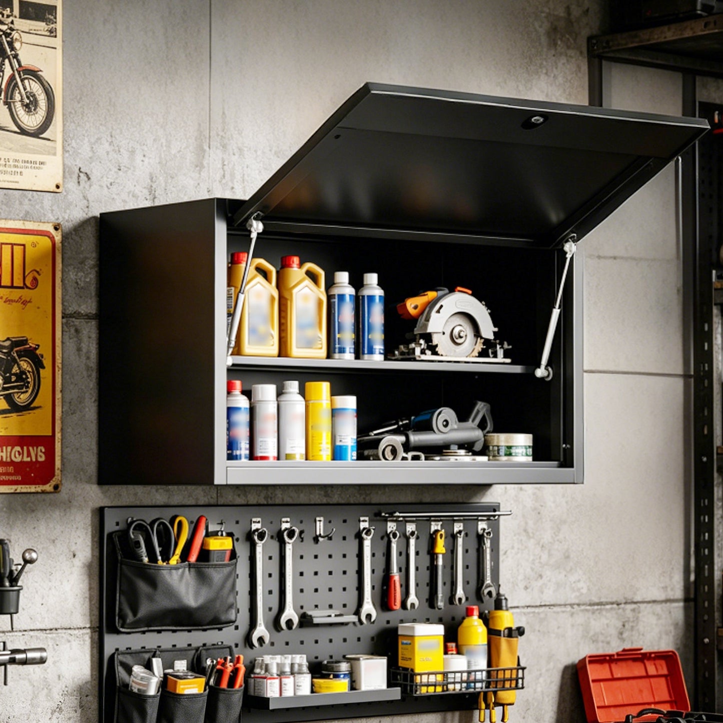 Heavy Duty Metal Tool Storage Cabinet
