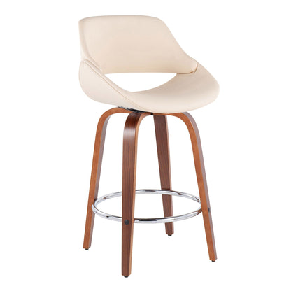 Counter Stool With Round Footrest (Set of 2)