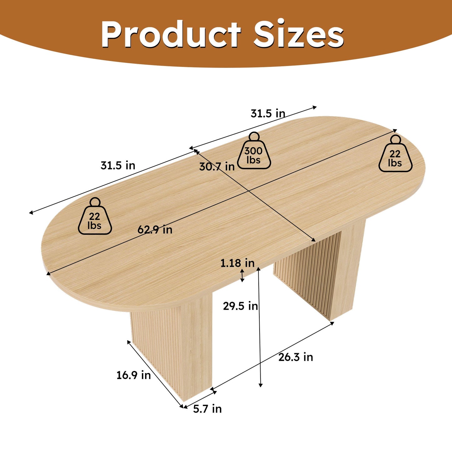 Dining Table With Wood Strip Base