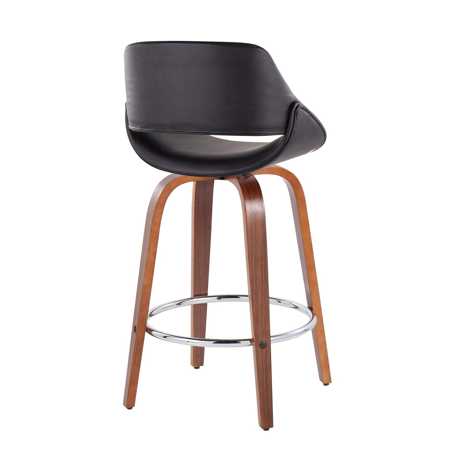 Counter Stool With Round Footrest (Set of 2)