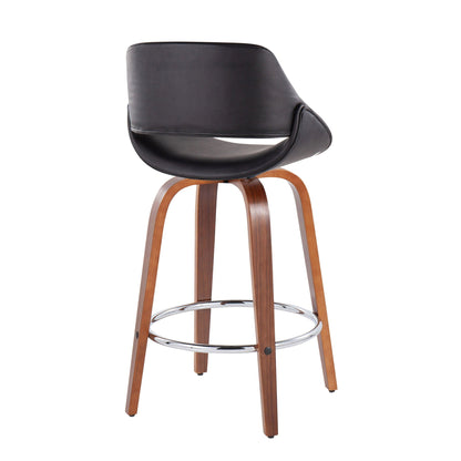 Counter Stool With Round Footrest (Set of 2)