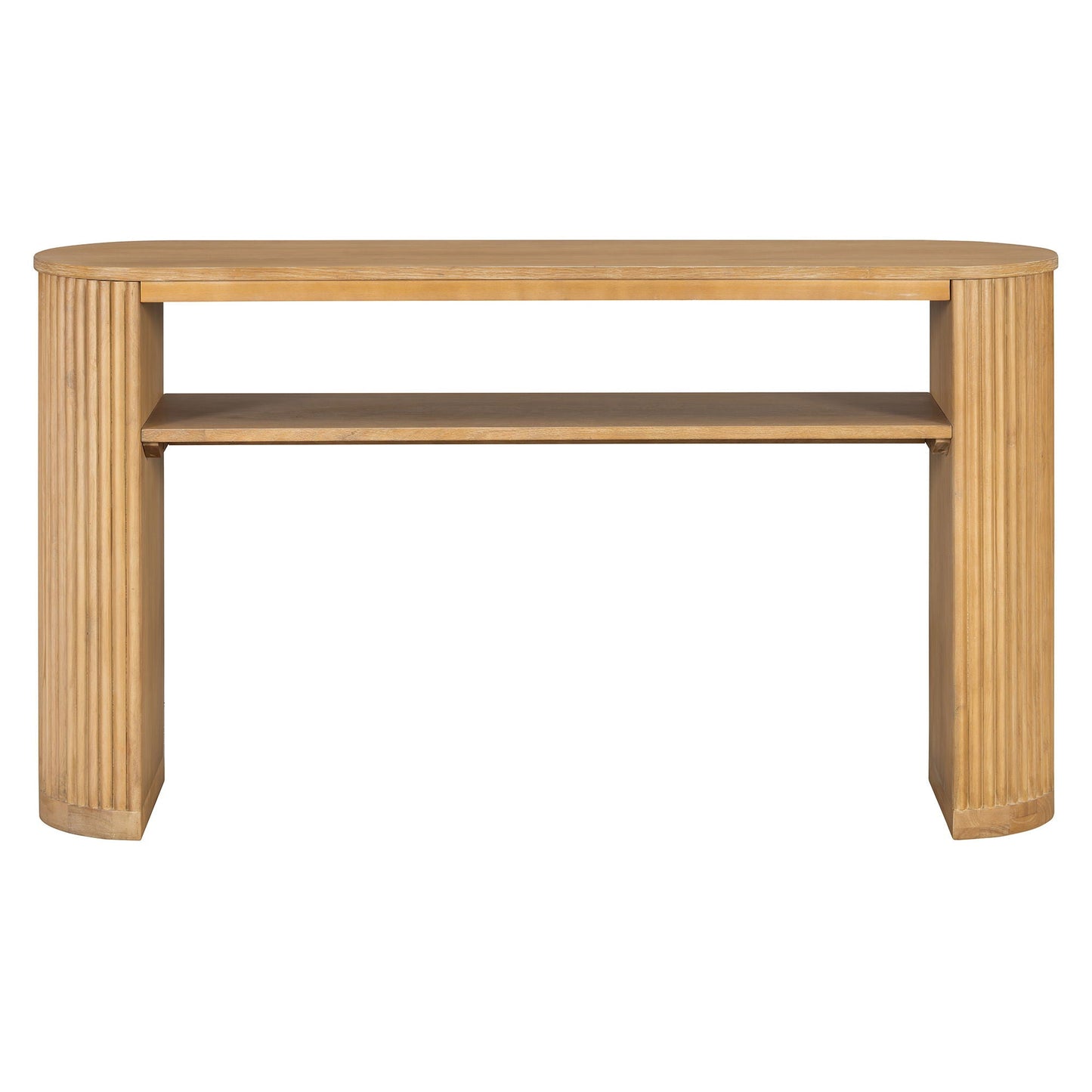 Console Table With Fluted Legs