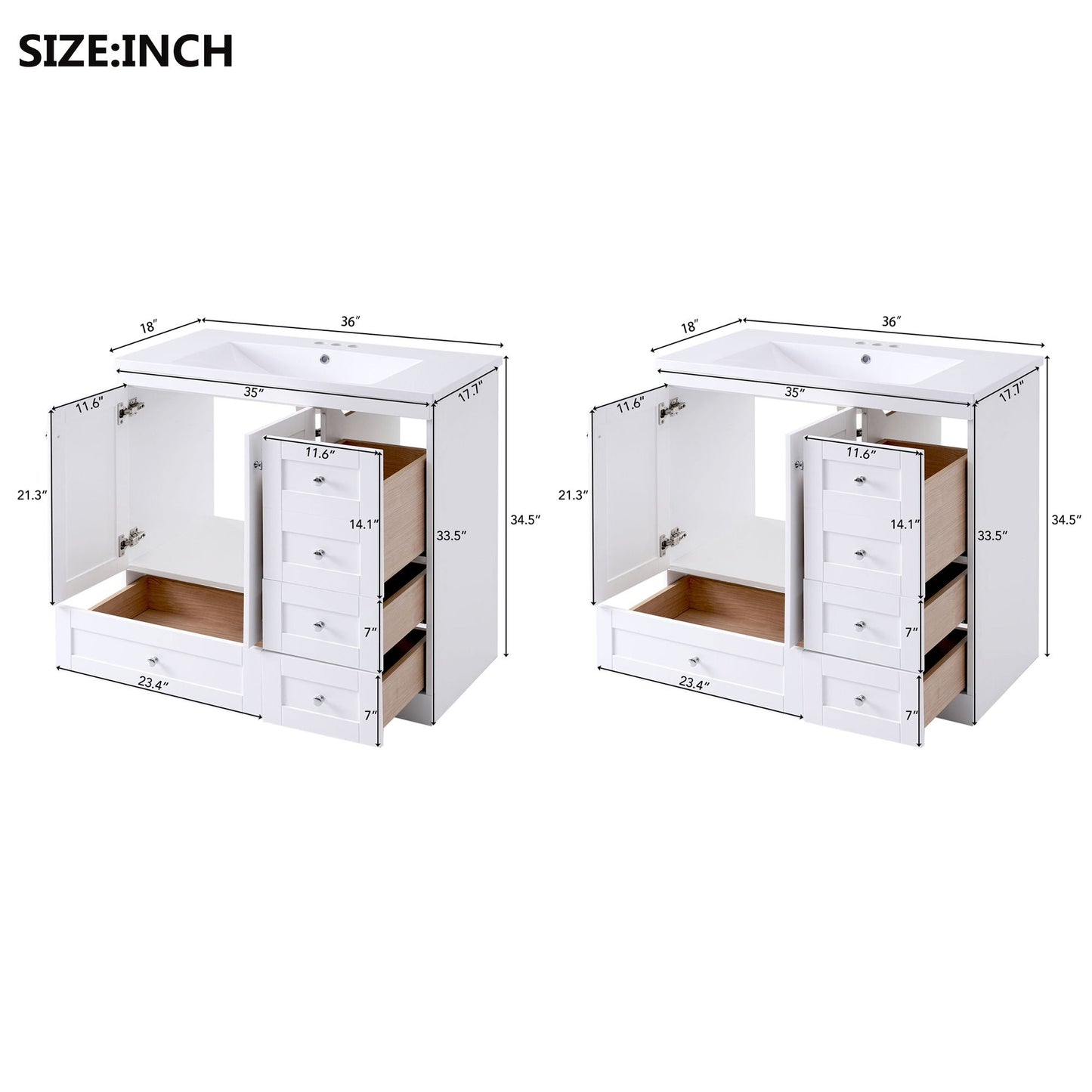 Bathroom Vanity Cabinet & Sink