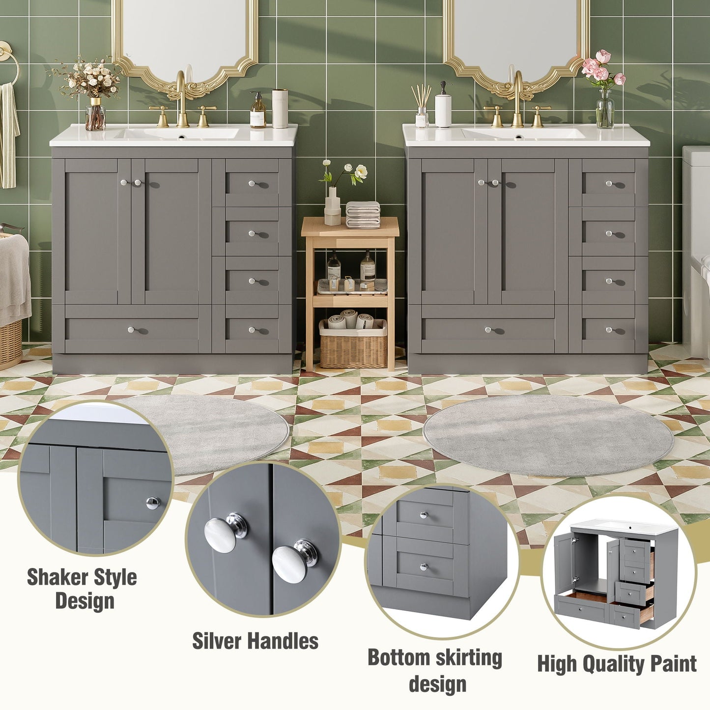 Bathroom Vanity Cabinet & Sink