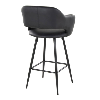 Counter Stool With Square Footrest (Set of 2)