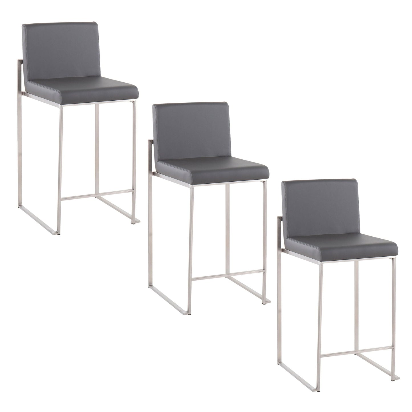 High Back Counter Stool, Functional Design