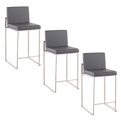 High Back Counter Stool, Functional Design