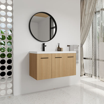 Wall Mounted Floating Bathroom Vanity