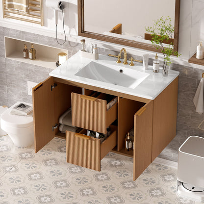 Wall Mounted Bathroom Vanity