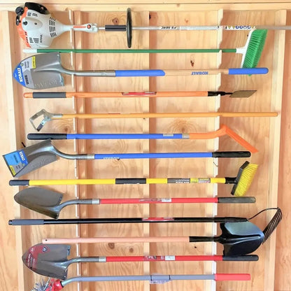 Garden Tool Organizer Rack